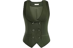 Women's Dark Academia Waistcoat - Quintessence of Vintage Sophistication