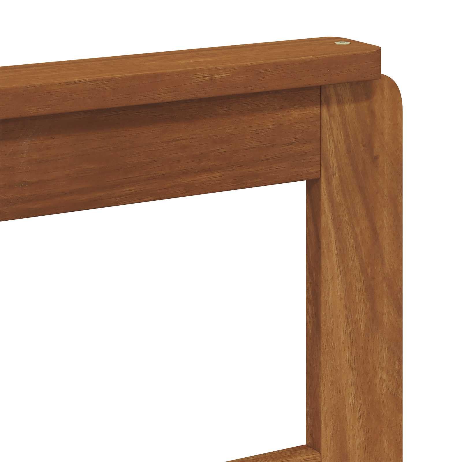 Outdoor-Gartenmöbelset 8-teilig aus massivem Akazienholz wetterfestes Design für Terrasse Balkon und Garten, inklusive Tisch, Sofas und Armlehnen