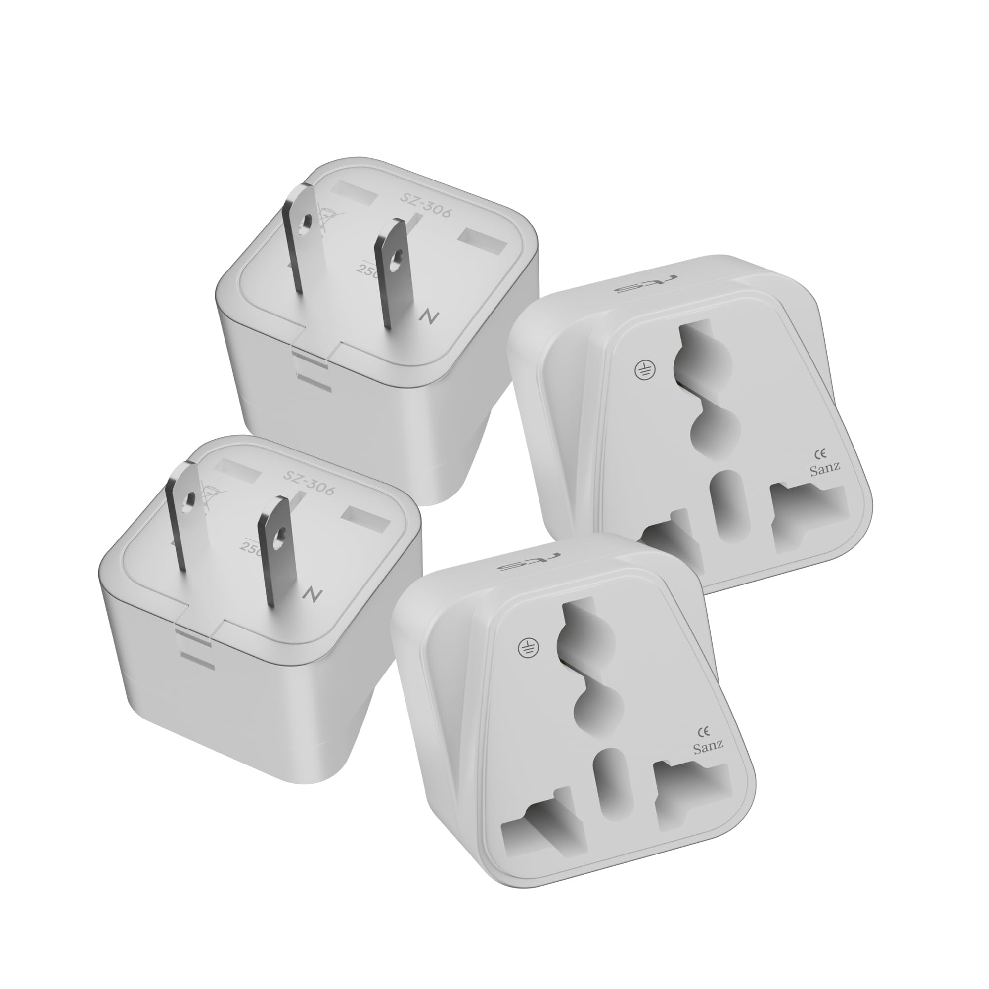 rts UK Adapter for Indian Pins, India to UK UAE, Hong Kong, Dubai, UK Power Adapter Converter- Type G - Perfect for Laptop, Camera, Phones, Chargers, iPhone, tablets, Bluetooth speakers White (1 Pack) — Amazon image 27