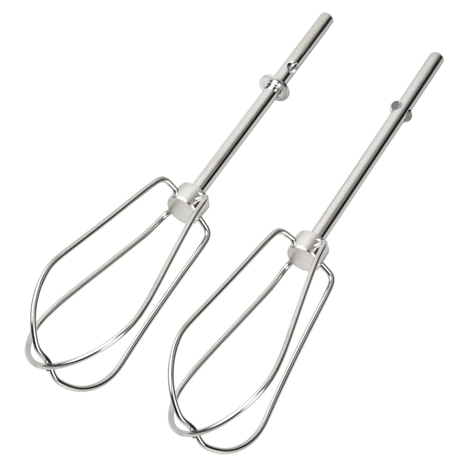 Chstarina 2 Piezas Batidores de Repuesto,18.5cm Repuesto para Batidora de Varillas, Batidora de Huevos de Acero Inoxidable, Accesorios para Batidora de Varillas,Varillas para Batir Huevos para Mezclar