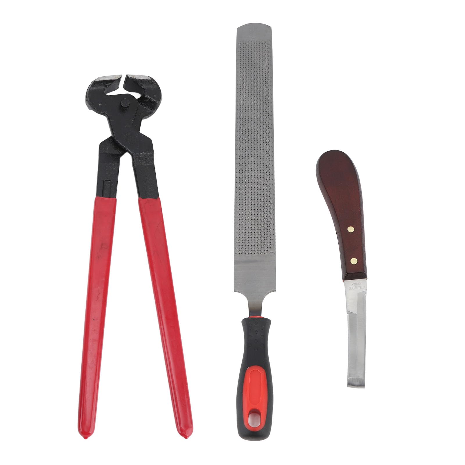 Zoeyilan Farrier Tool Kit, Horses Hoof Trimmers Tool, Professional Hoof Trimming Farrier Tools, Farrier Rasp File for Horses Cattle Sheep Donkeys