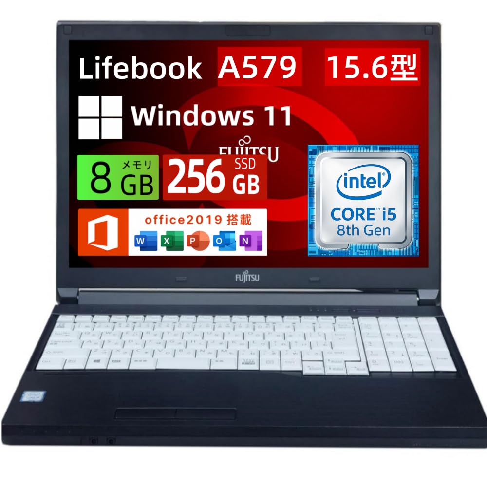 Amazon.co.jp: 【整備済み品】富士通 ノートパソコン LifeBook A579 