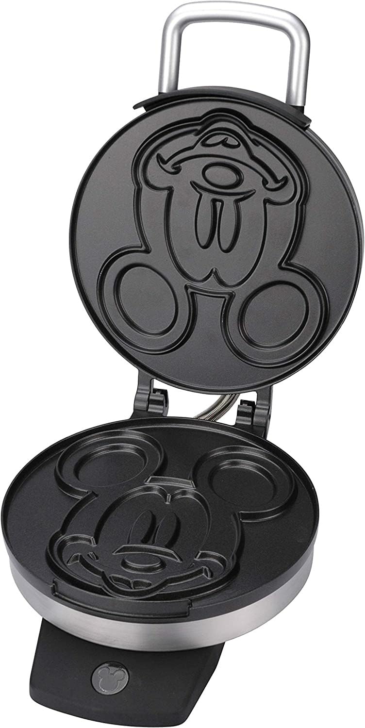 Disney DCM-1 Classic Mickey Waffle Maker, Brushed Stainless Steel