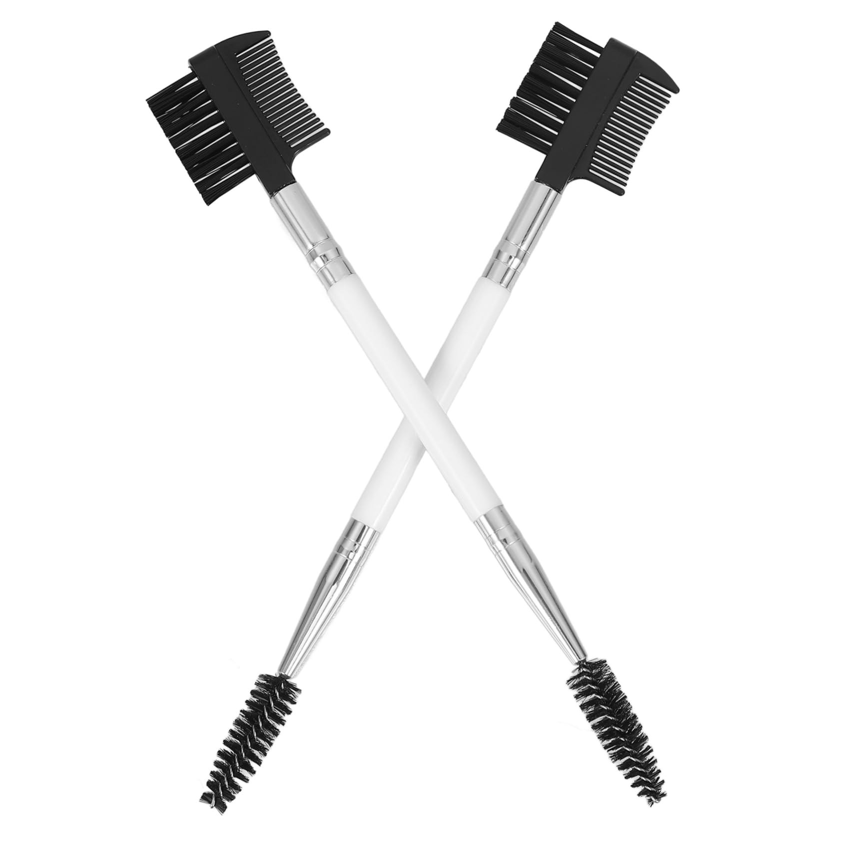 HOLIDYOYO 2Pcs Pet Dog Eye Comb Soft Bristle Grooming Brush for Eye Gentle Tear Removal Tool for Dogs and Cats Ergonomic Skid Handle Efficient Pet Care