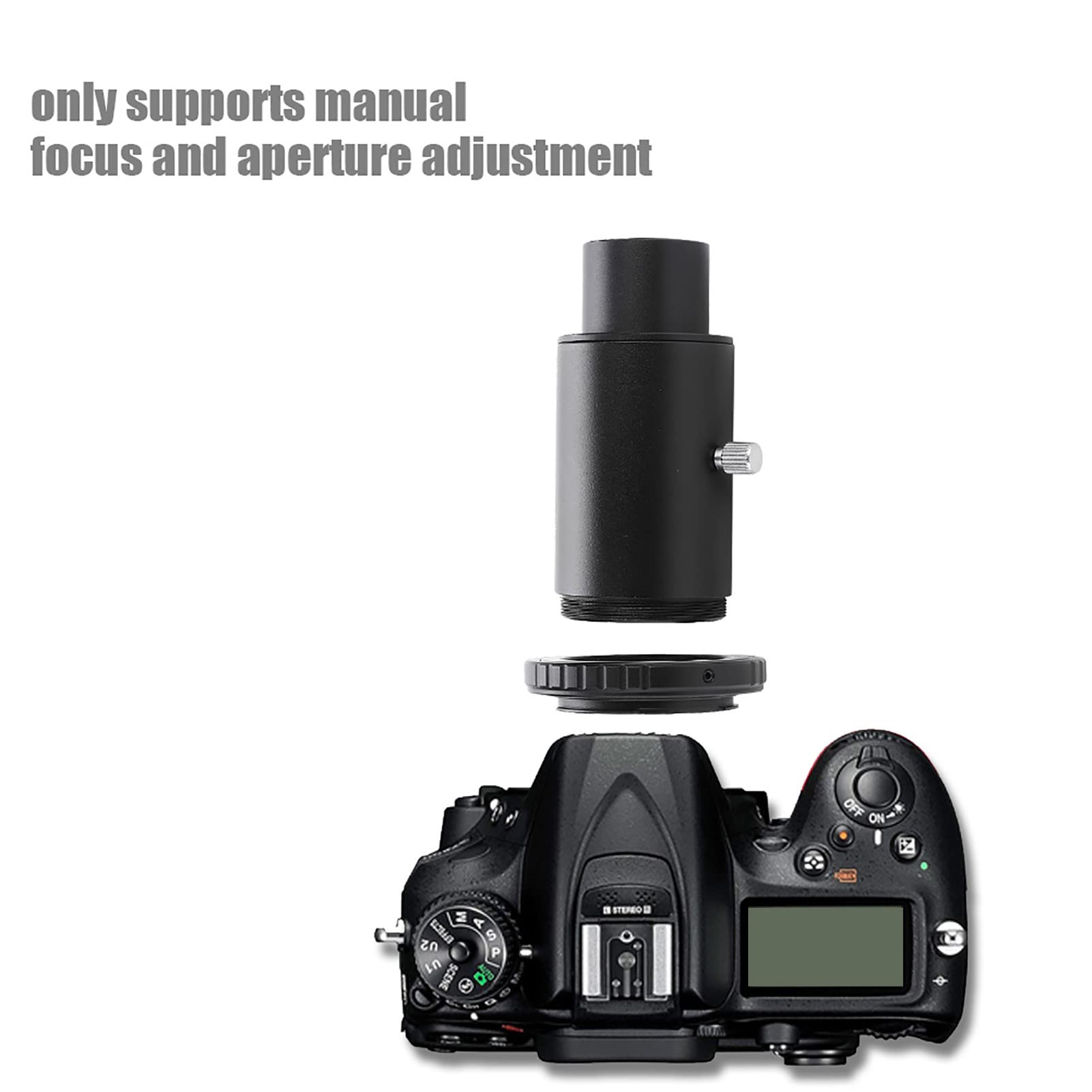 Svbony Adaptateurs Photo pour Téle,Adaptateur D500 pour Nexstar Slt 127,Bague T2,Adaptateur Telescope,Adaptateur F Mount T 42 Mm,Adaptateur L Anneau en T,Autres ES pour Télescope,Tube D'Exteon De