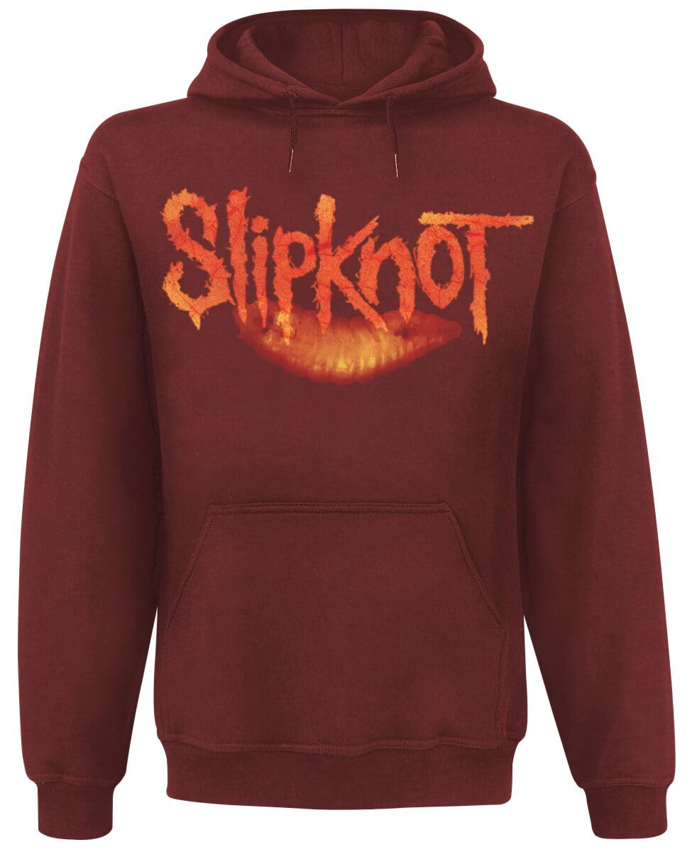 Slipknot Live At MSG Männer Kapuzenpullover rot Band-Merch, Bands, Horror