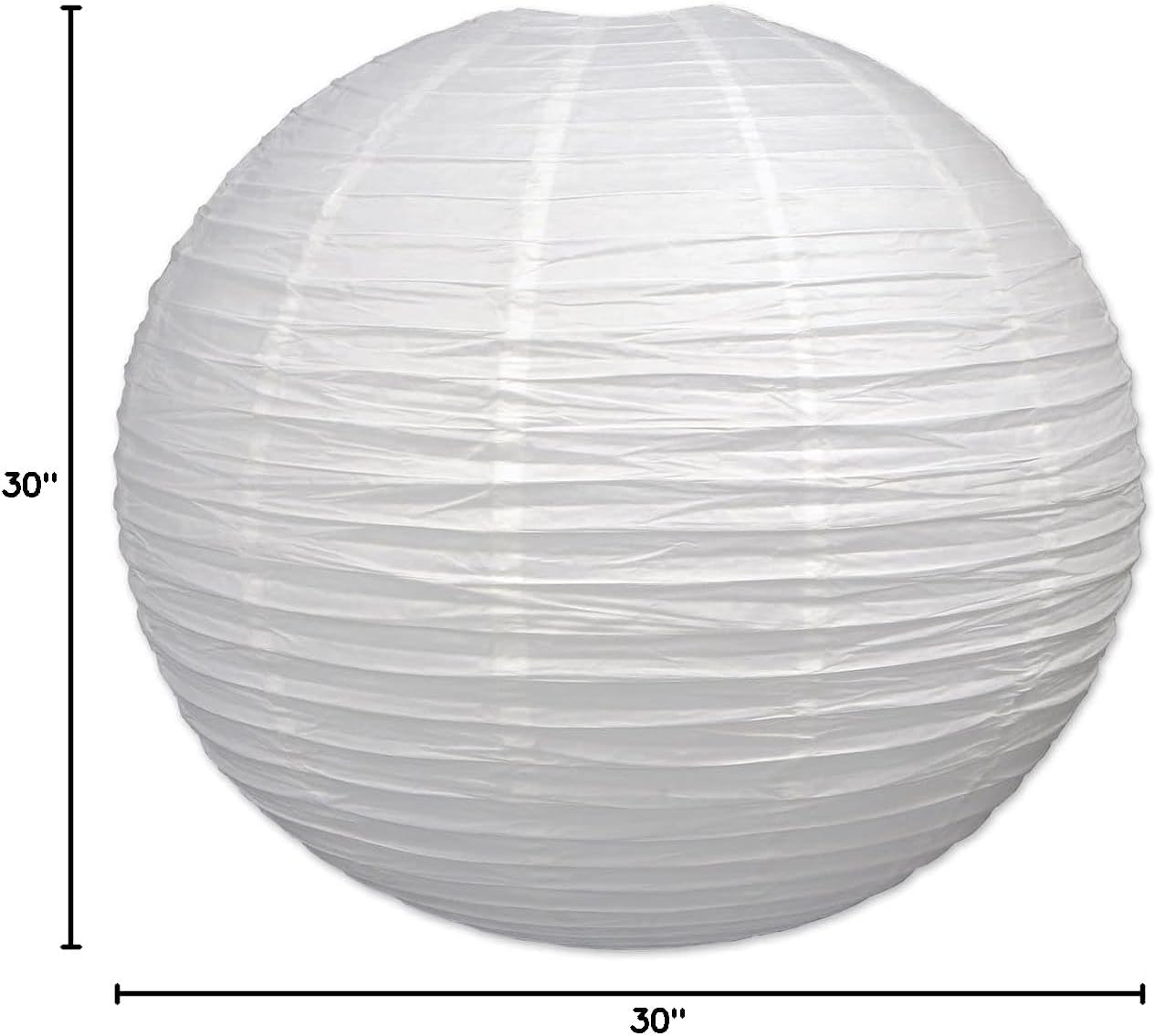 Beistle Jumbo White Paper Lantern