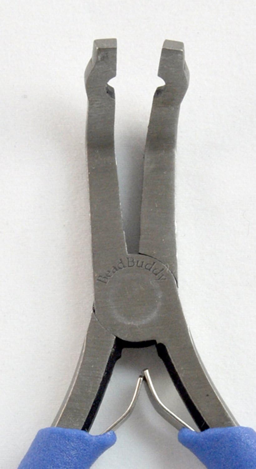 Bead Buddy Jewelry Crimping Pliers - Professional Crimp Cover Closer Tool for Jewelry Making and Beading Projects