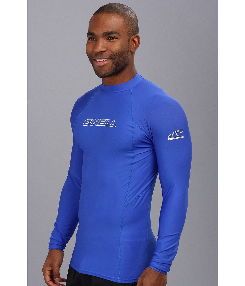 O'Neill Kombinezony męskie Basic Skins UPF 50+ z długim rękawem Rash Guard Rash-Guard (1 opakowanie)