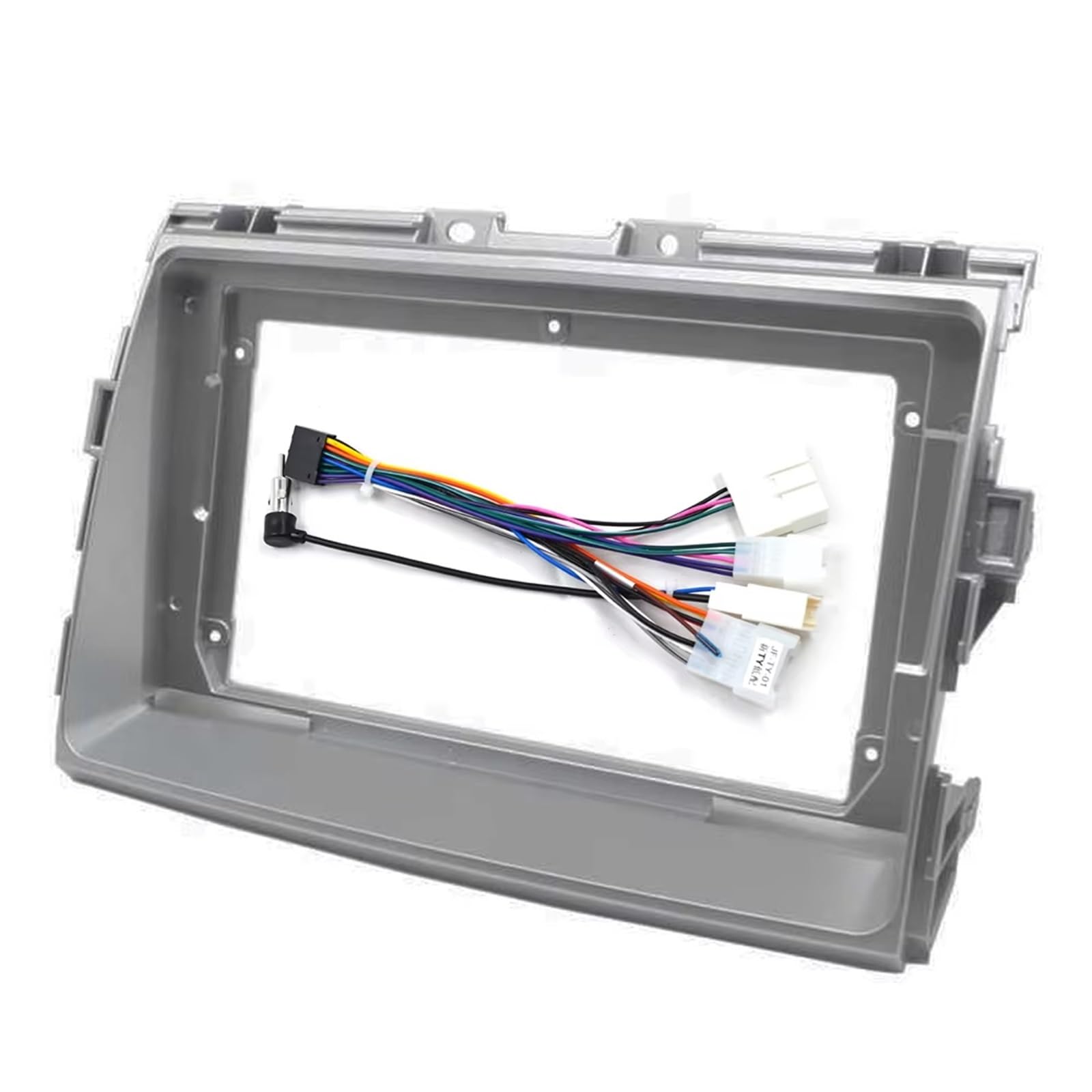 Panel Embellecedor Radio Adaptador para Marco 9 Pulgadas Kit Panel Ajuste Tablero Audio Radio Android para Toyota Previa Tarago 2006-2012 Marco Radio para Coche(Frame Cable-2)