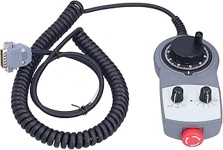 CNC 5 Axis MPG Pendant Handwheel, 5V 100PPR Hanging Manual Pulse Generator Plug and Play for DDCSV4.1, DDCS EXPERT,DDCS-Expert