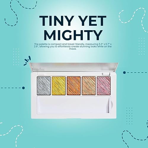 MAKEUP BY MARIO Master Metals® Eyeshadow Palette 5 x 0.05 oz/ 1.5 g