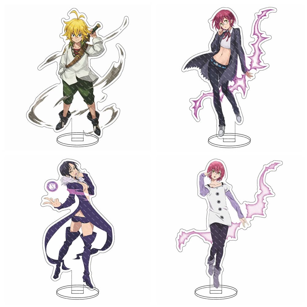 Amazon.co.jp: AHAM 七つの大罪 憤怒の審判 アクリルスタンド 台座ある  