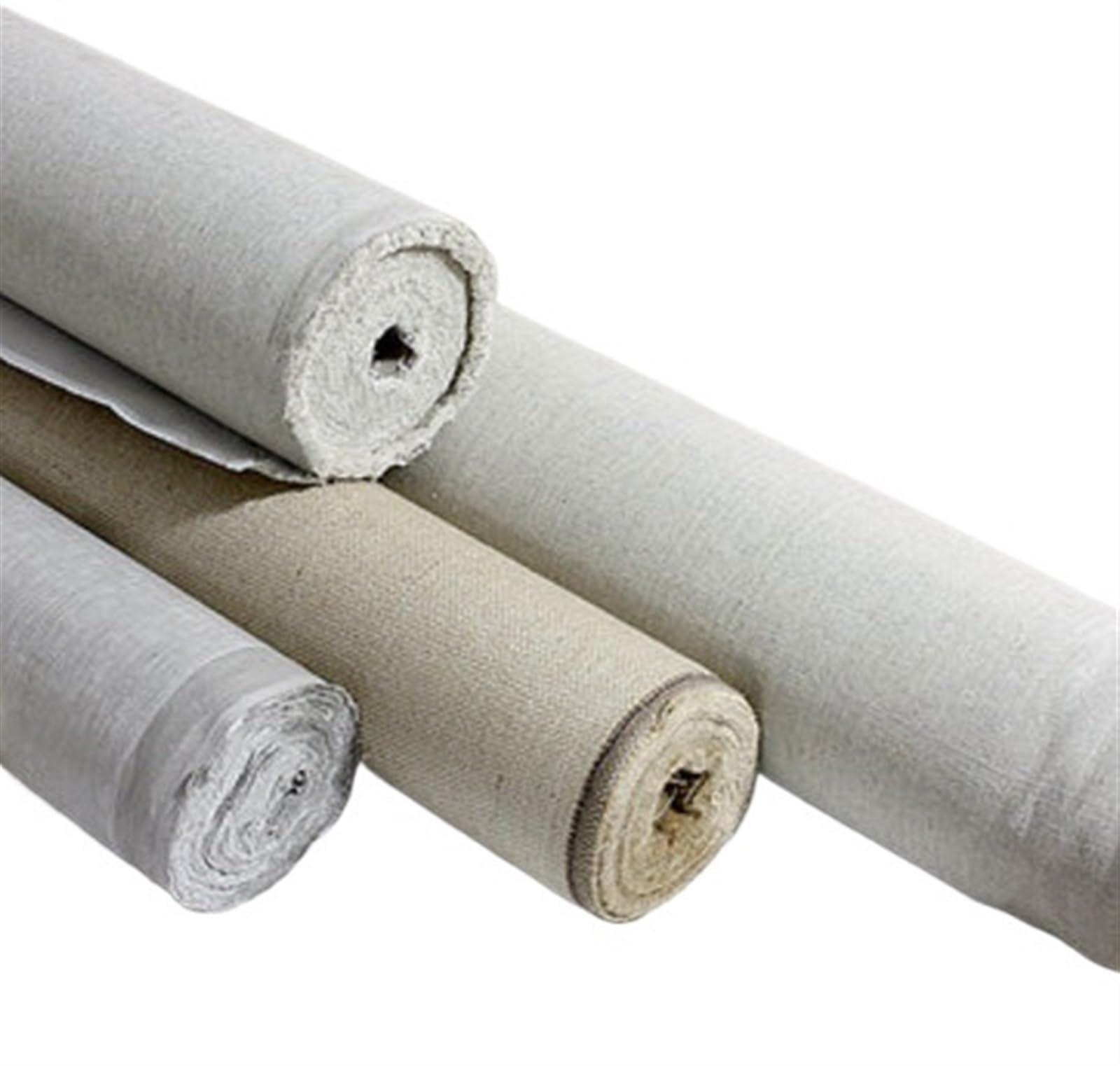 Wyqxty Width 68Cm Linen Blend Canvas Roll Linen Blend Primed Coarse-Grained Canvas 10M X 28-88Cm For Oil Painting(Width 68Cm)