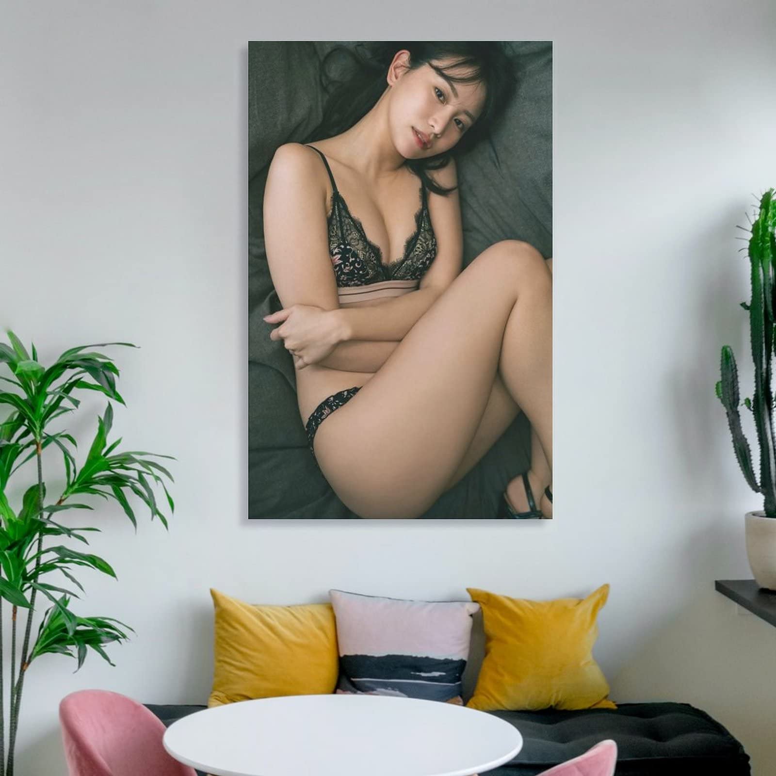 【永尾まりや】直筆サイン入りビキニ写真パネル Amazon.co.jp: 永尾まりや 水着 アート写真 ビキニポスター キャンバス