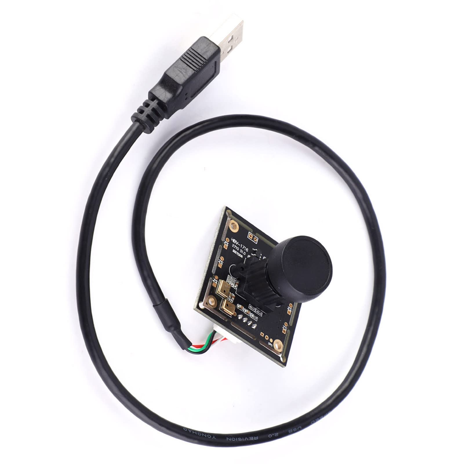 Módulo Cámara Usb 2 Megapíxeles Gran Angular 140 Grados Para Supervisión Industrial Resolución Full Hd Imágenes Nítidas Ideal Equipos De Conducción Y Máquinas De Publicidad