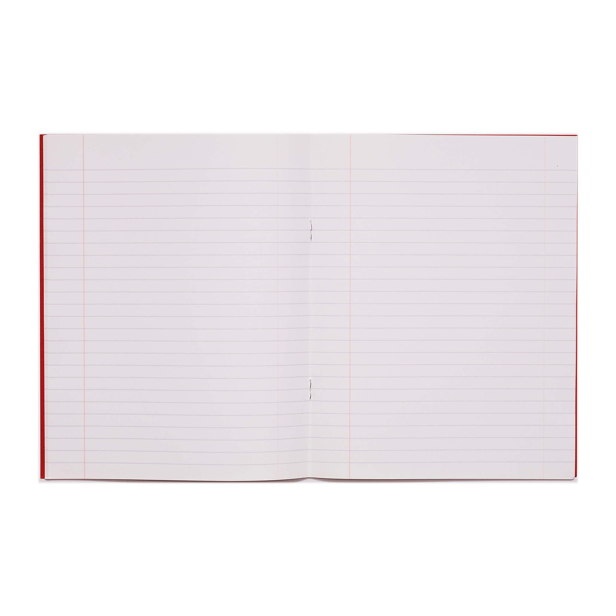 Rhino A5+ Exercise Books, 64-Page / 8mm Lined with Margin Paper Notebook, 10-Pack, 9 x 7 Writing Book - Image 4