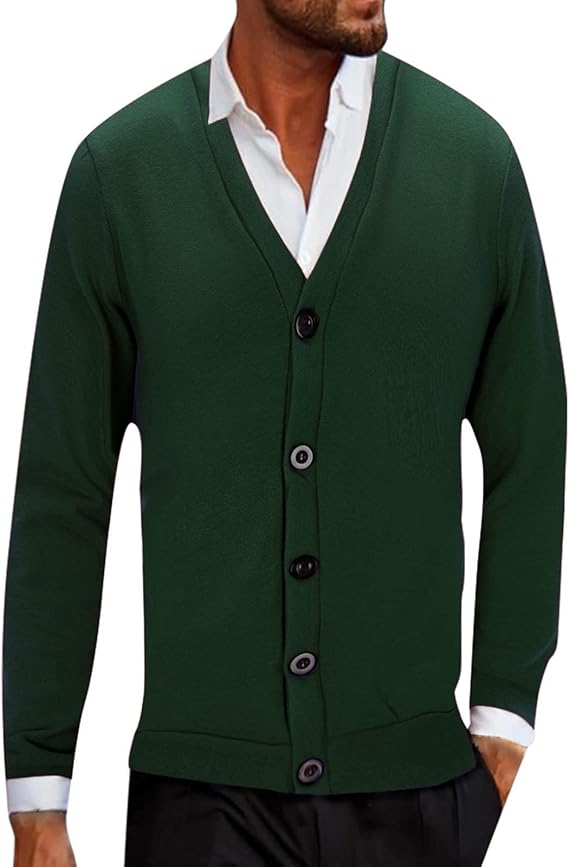 Amazon カーディガン メンズ Shopyruder 夏用カーディガン 夏服 メンズ カーディガン メンズ ビジネス カジュアル 無地 柄 アウターシャツ メンズ 長袖 軽量 おしゃれ 春冬秋メンズ 開襟 シャツ 厚手 長袖 春 夏 秋 冬 セーター 通販