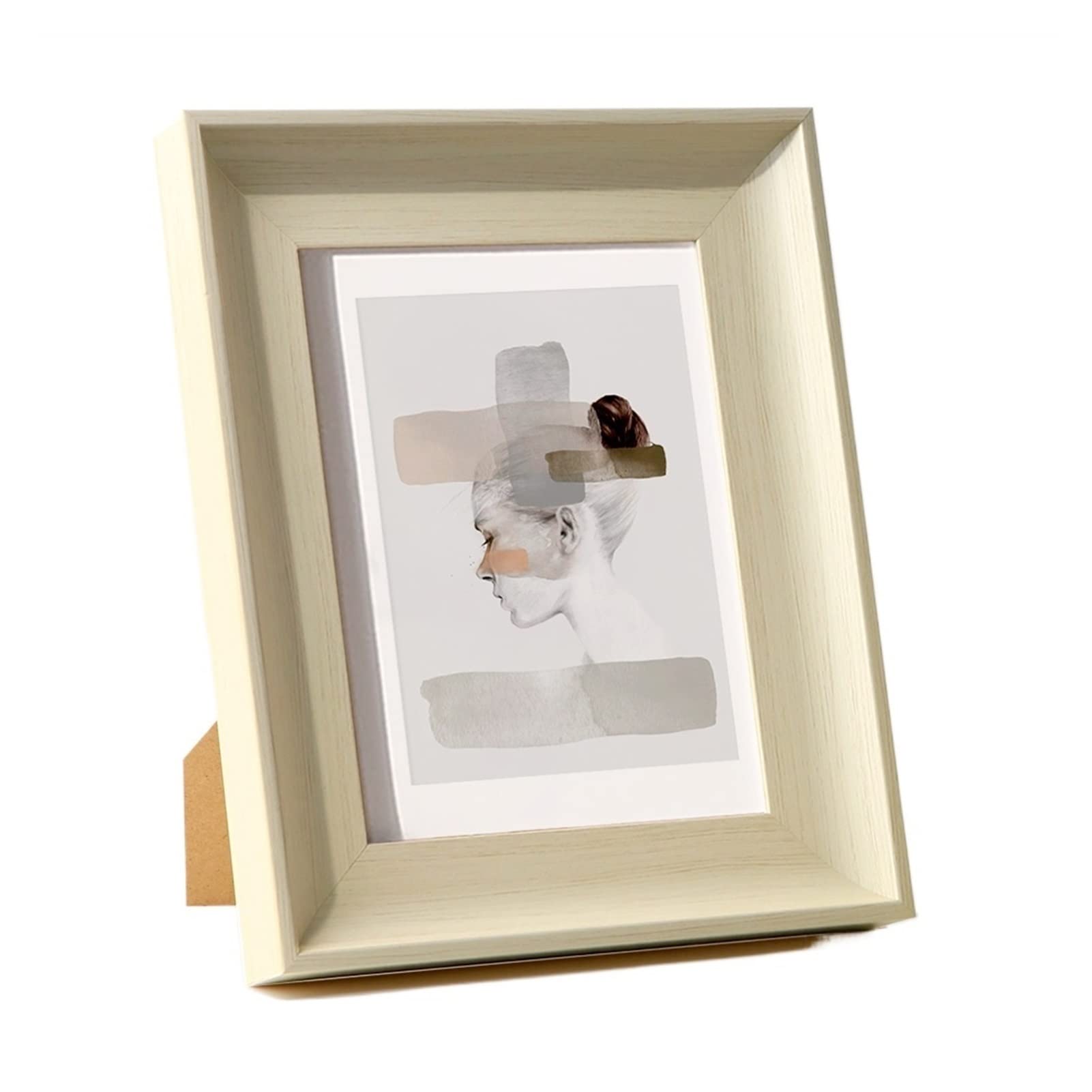 Ramki do Zdjęć/Ramki na Zdjęcia Nordic Art Picture Ramka retro w stylu amerykański wisząca szeroka żywica graniczna rama fotograficzna Ramki (Color : C, Size : 6 inch-10.2x15.2cm)