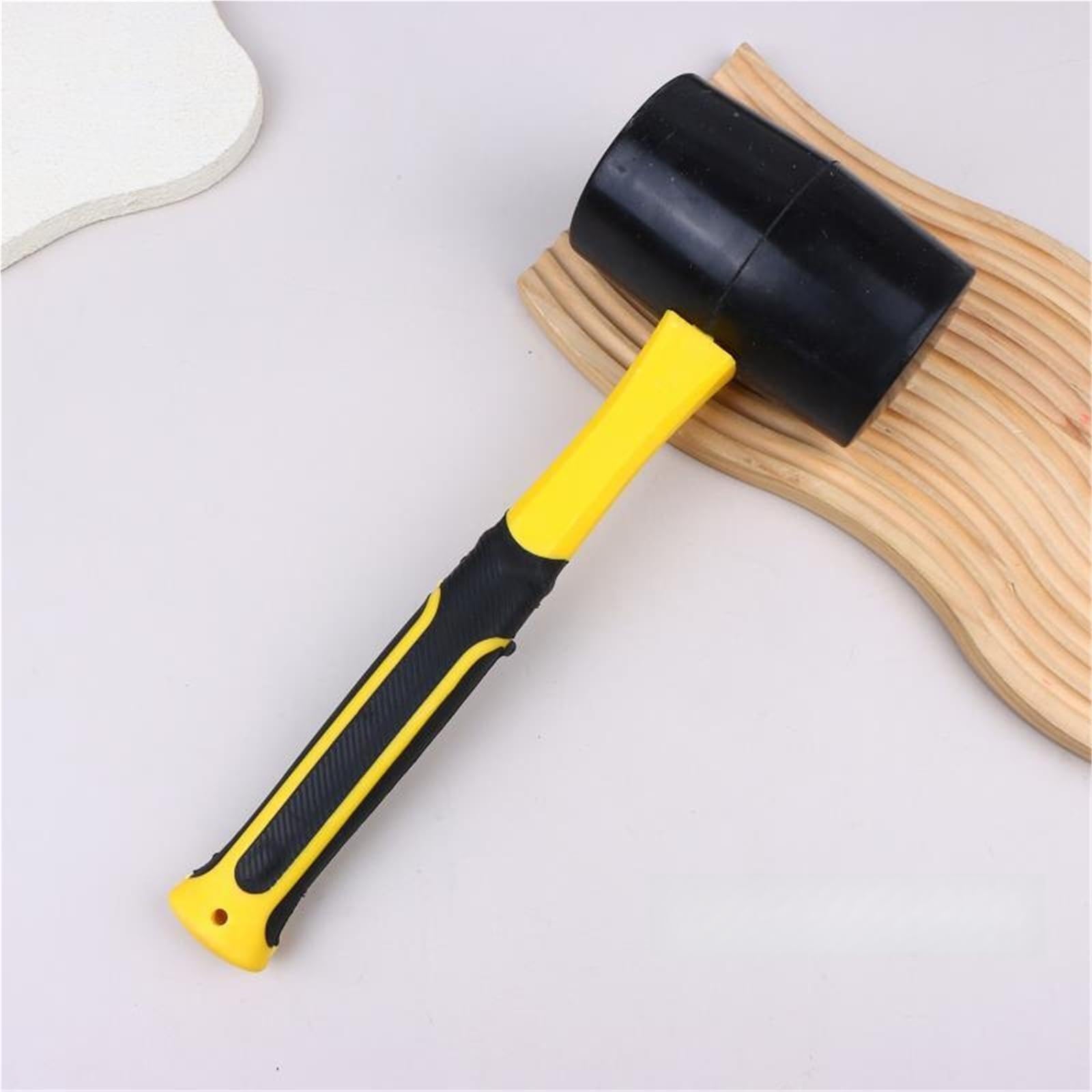 Xctdsvah A5 Rubber Mallet Black Rubber Hammer