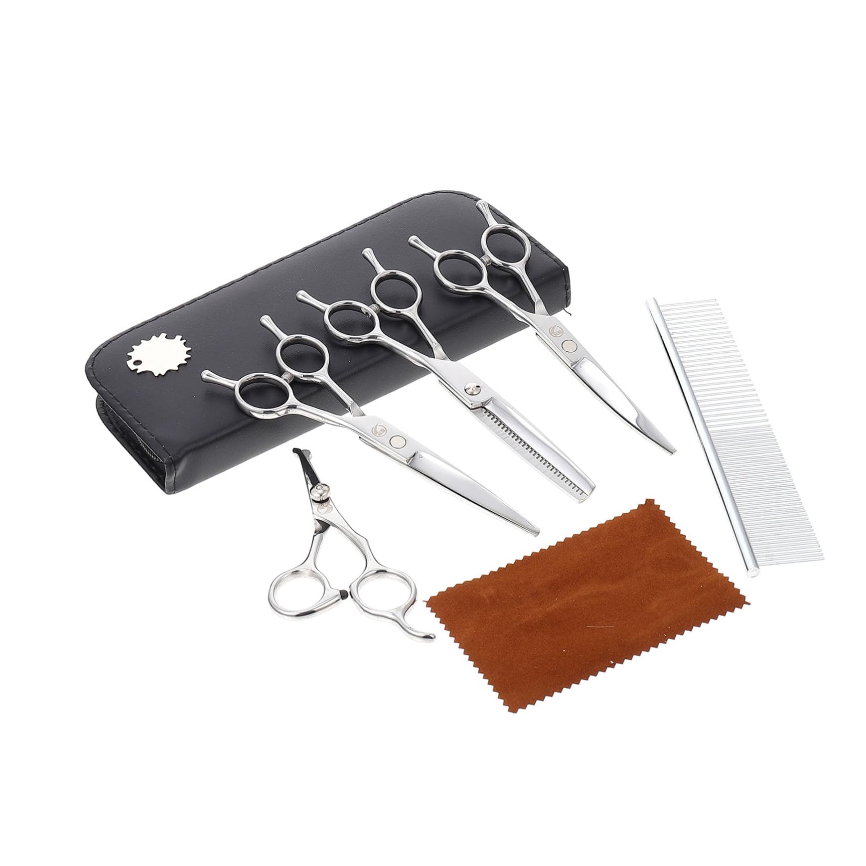 SUPVOX Ciseaux de Toilettage pour Animaux Outils de Coiffure pour Chiens Ciseaux de Toilettage pour Chiens pour Animaux