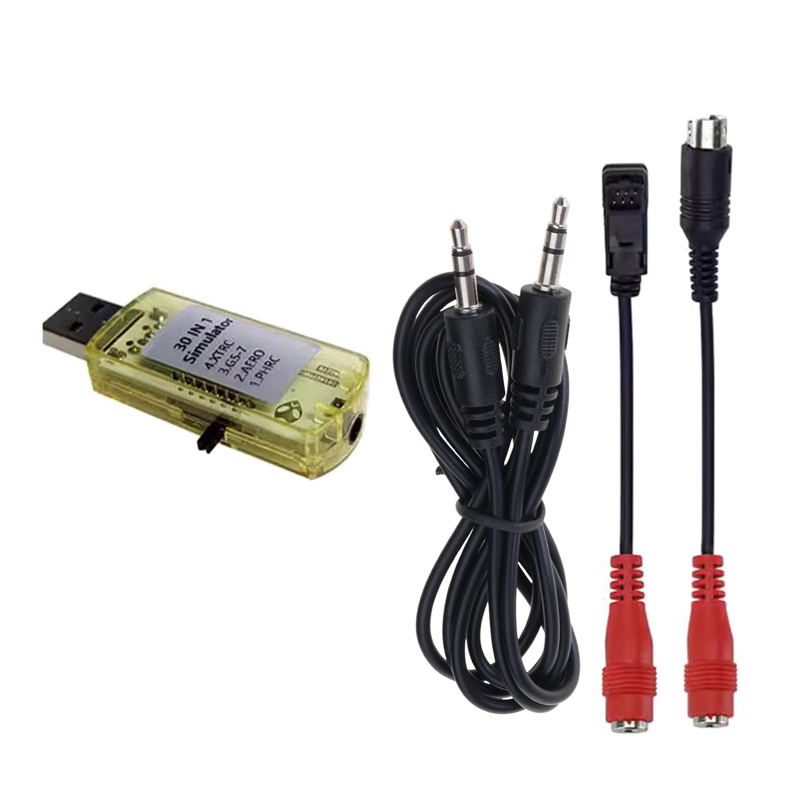 Herramienta de simulación de vuelo USB 30 en 1 con control remoto para drones de ala fija y FPV con dinámica precisa