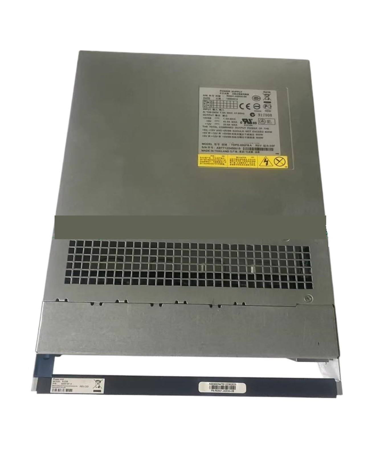 CLBSWYEJK For 3285197-A/P 3282444-A TDPS-600FB HUS110/130/150 600W Power Supply