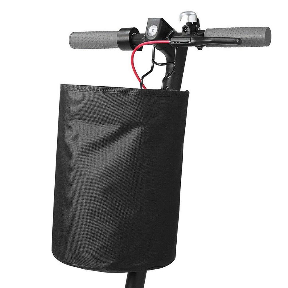 Front Carrying Bag Basket for Electric Scooter Soft Tiller Basket Storage Hanging Pouch Front Carry Organizer for Most Scooter