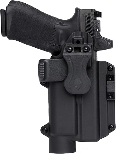 Miniatura 12 de Funda Alien Gear Photon - IWB o OWB, Mano Derecha o Izquierda, Lista para Ópticas, Opciones de Luz Compacta o Sin Luz - Múltiples Ajustes Disponibles