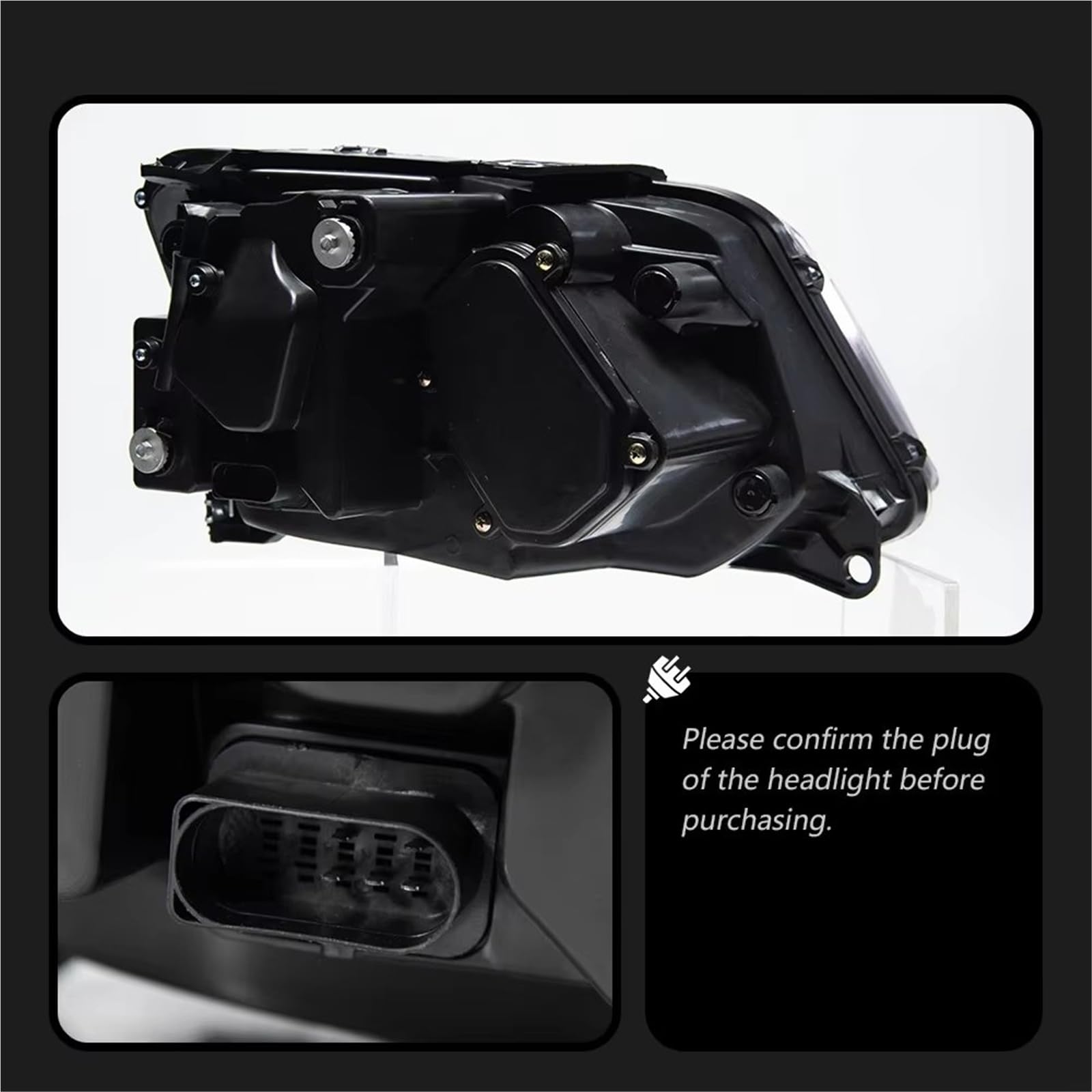 Fari Anteriori Fari Car Styling Faro LED Amarok Faro DRL Segnale Lente Proiettore Per Amarok 2010-2022 DRL Lampada(RHD)