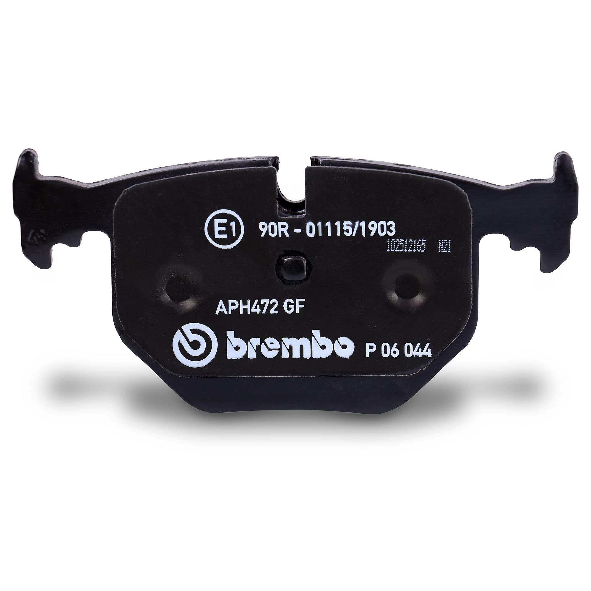 Brembo P06044 Plaquettes de Frein Arrière | Compatible avec: BMW 3, 3 Cabriolet, 3 Coupe, 3 Touring, X3, LAND ROVER RANGE III