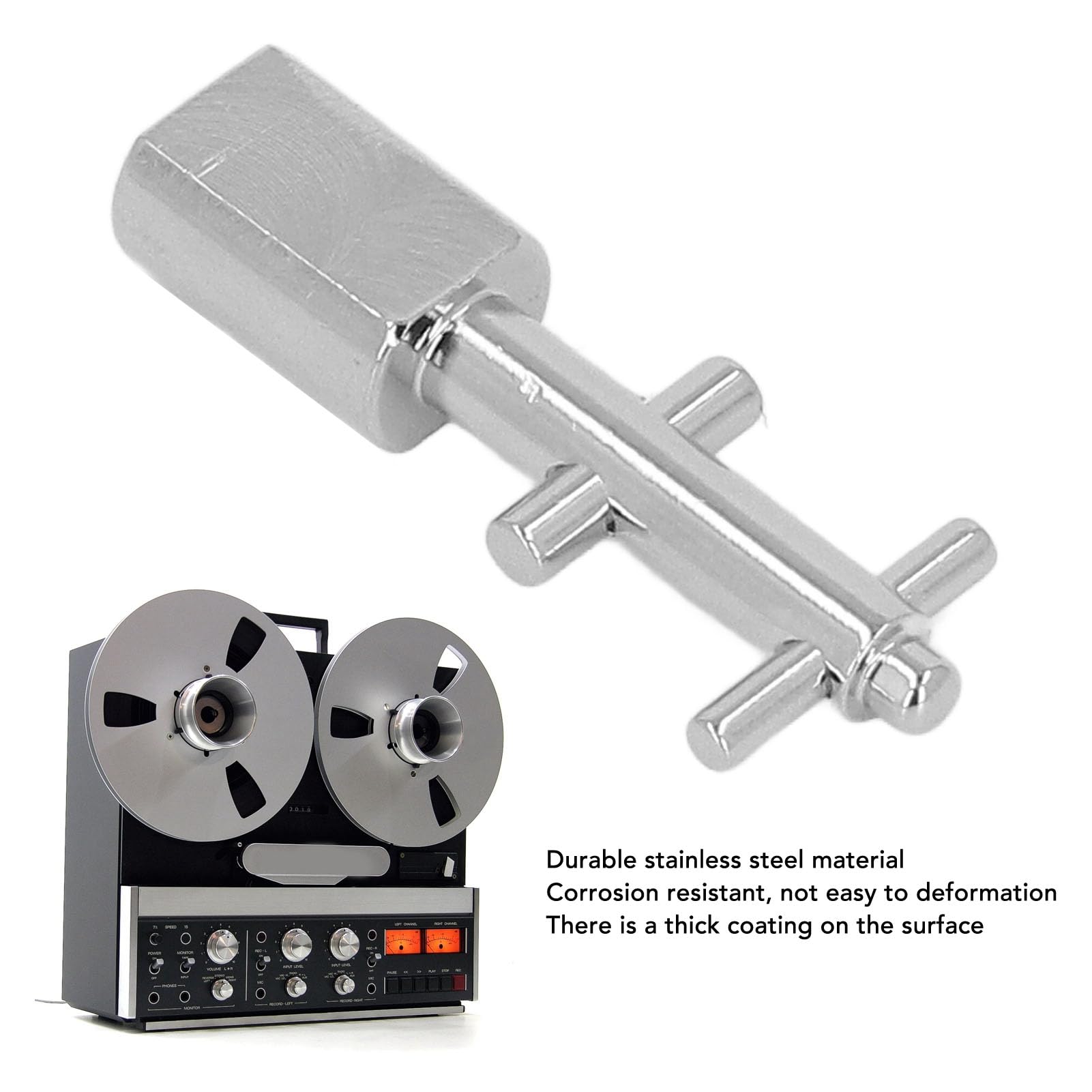 Kipphebel Für B710 & Studer A710 PR99 – 2 Stück Edelstahl-Kippschalter Für Tonbandgeräte, Silber, 32x12 Mm