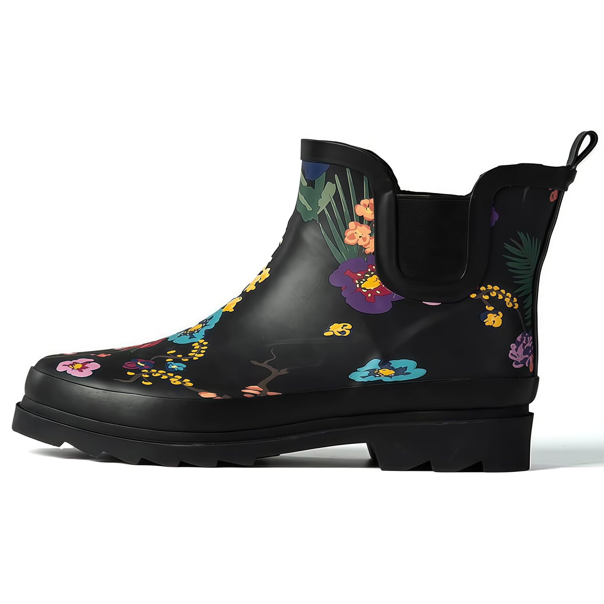 Gummistiefel Damen – Kurz Regenstiefel für Damen Gummistiefeletten –Wasserdicht, Rutschfest, Bequem – Gefütterte Gummistiefel für Garten, Matsch & Schnee, Größe 37–41