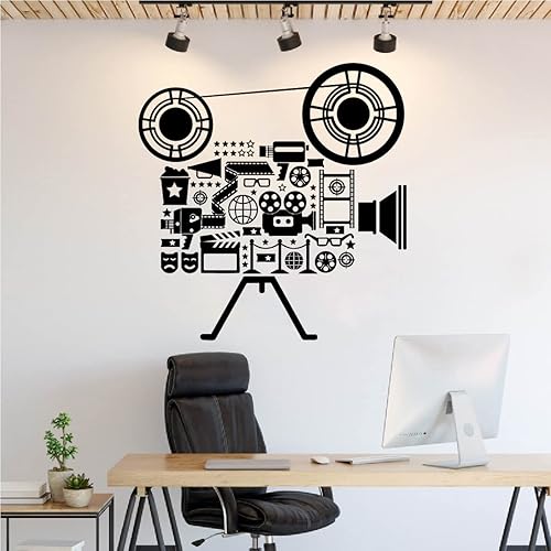 Película Drama Herramienta Pegatinas Vinilo Sala de Arte de Filmación DIY Pegatinas autoadhesivas Estilo de película Fondos de pantalla Nuevo LC1596