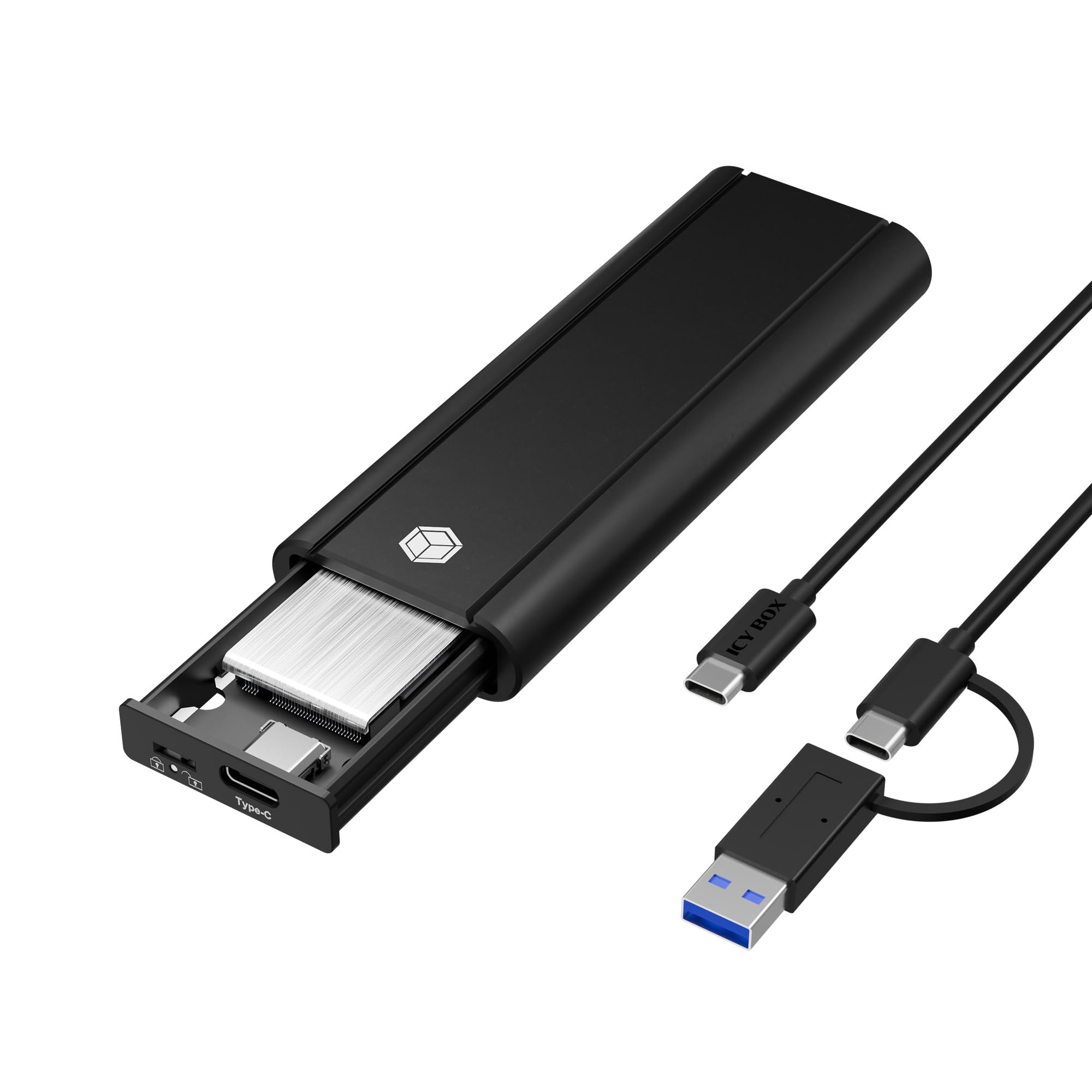 Amazon.co.jp: M.2 NVMe SSDエンクロージャ、USB 3.1 Gen 2 (10Gbps