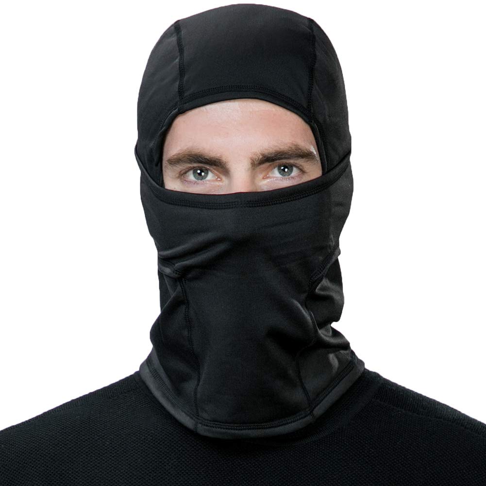 Unisex Balaclava Face Mask - One Size Fits All Elastic Fabric - Protects From Wind, Sun, Dust - Ideal for Motorcycle, Face Mask for Ski, Cycling, Running or Hiking