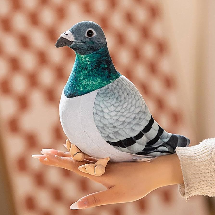 鳩ぬいぐるみ Amazon.co.jp: ZHONGXIN MADE 鳩ぬいぐるみカワバトぬいぐるみ