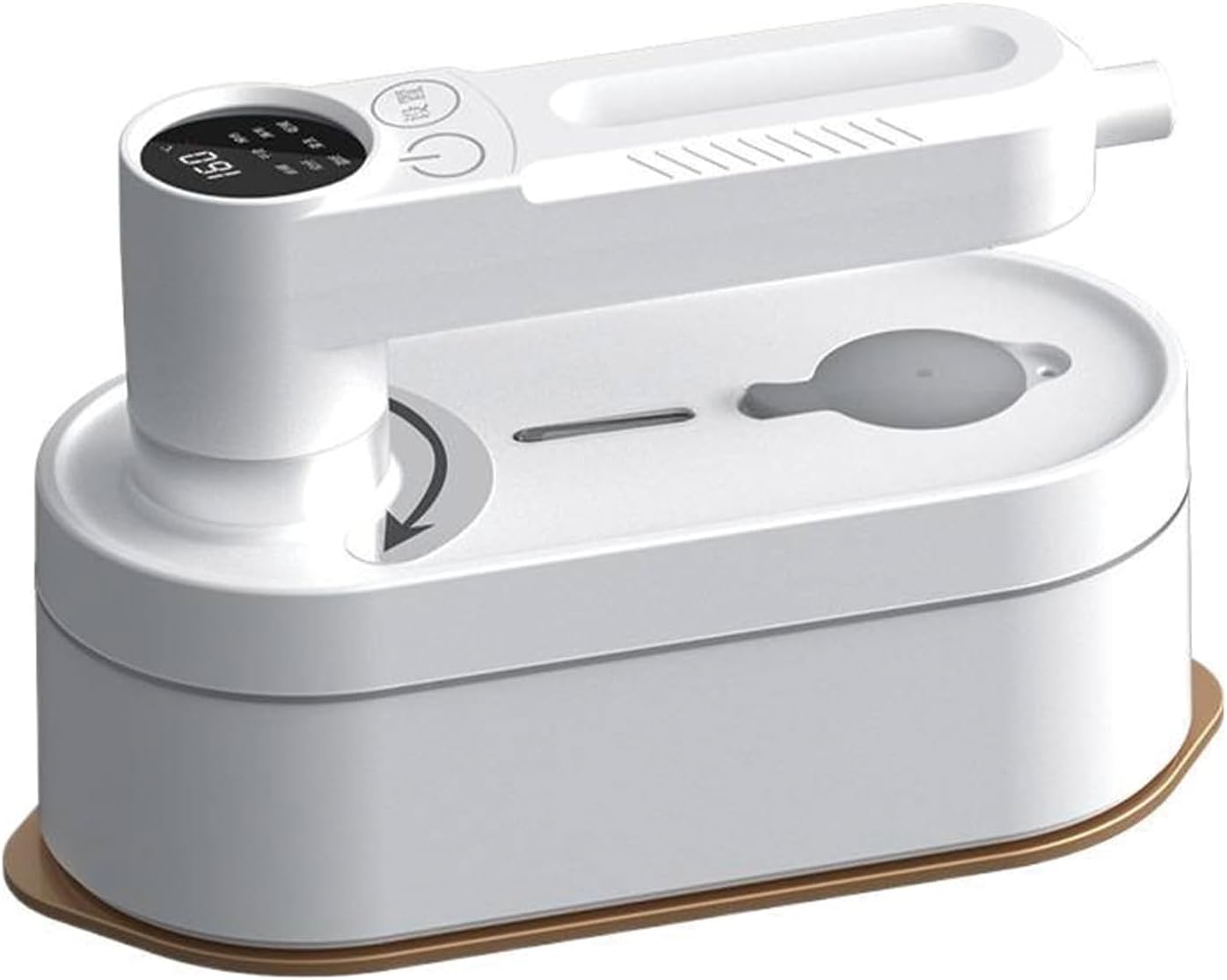 Multifunctional Travel Steamer Iron,1200W Portable Handheld Clothing Steamer,8-Mode Professional Clothing Wrinkle Remover with LED Screen,10S Preheating,110ML,Suitable for Home/Travel/Dorm (White)