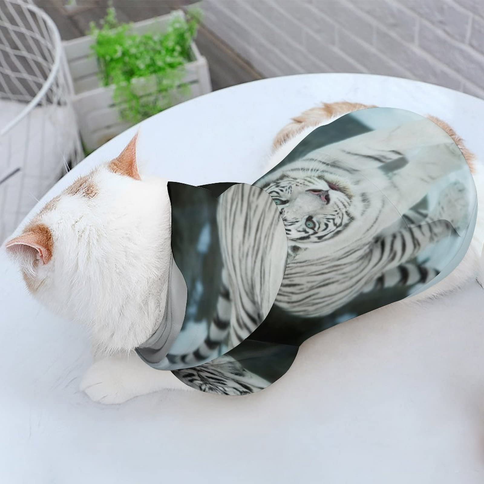 Amazon | 雪の白虎 犬服暖かいペット服スウェットトレーナースウェット 
