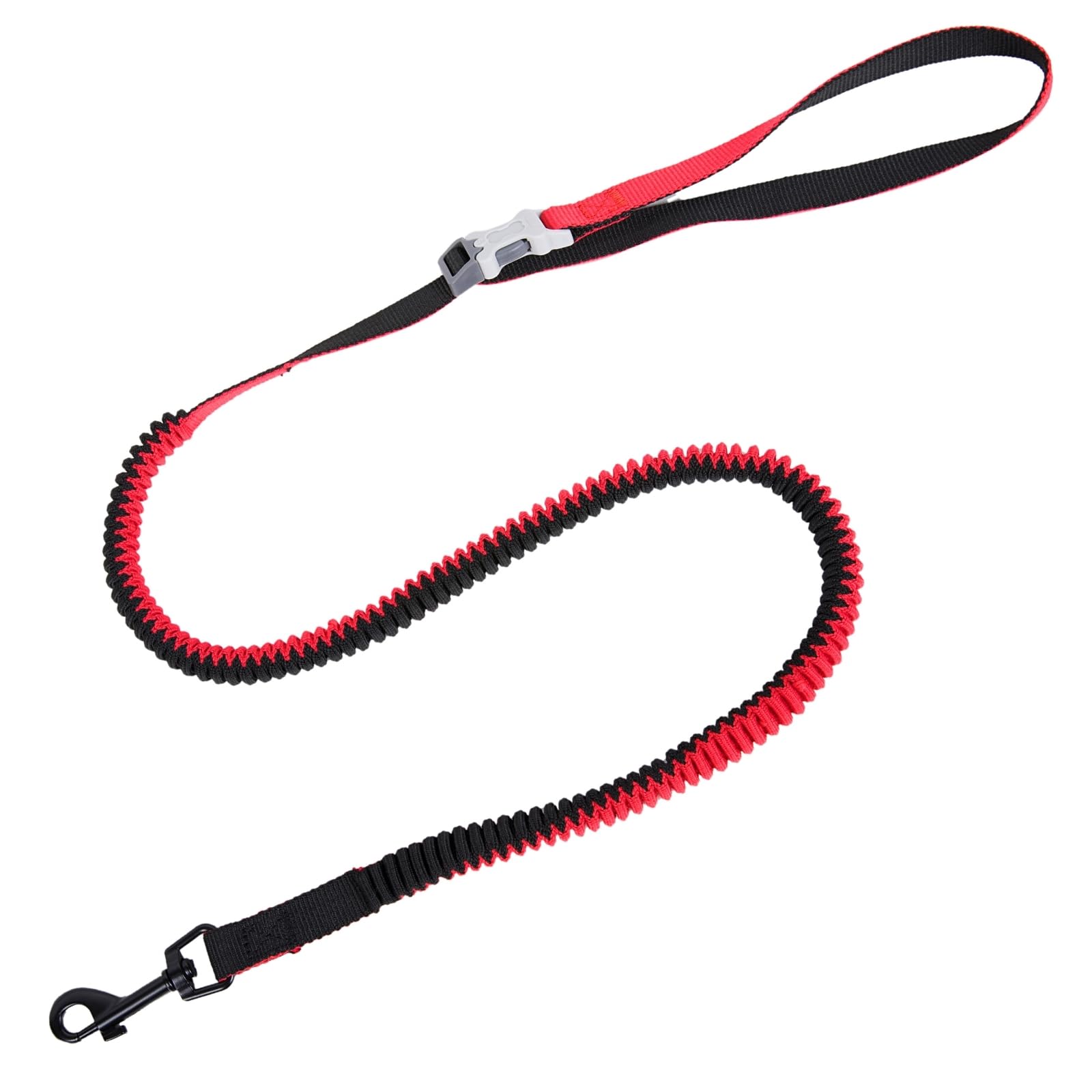 Emily Pets Hands Free Dog Running Leash, Dog Walking Rope Lead Belt, Adjustable Waist Belt Lead Elastic Bungee and Rope, Elasticated Nylon Pet Dog Hiking Traction Lead (Red) (B0CSD3MGNF) Amazon Price History, Amazon Price Tracker