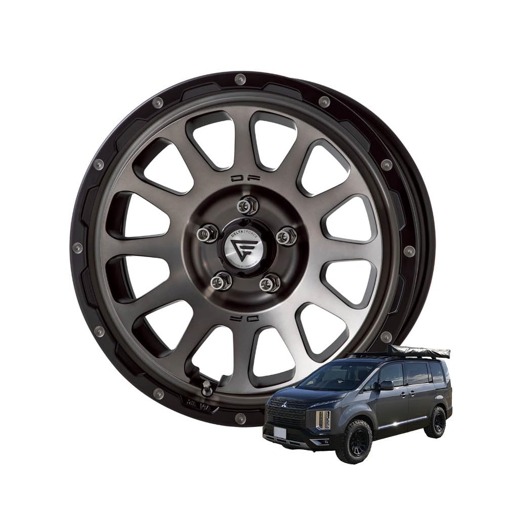 Amazon.co.jp: 【デリカD:5 MC後】DELTA FORCE OVAL 16×7.0J 5
