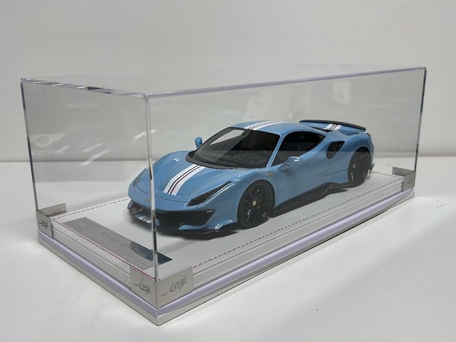 Amazon | 希少品 IVY 1/18 Novitec Ferrari 488 Pista Azzuro La