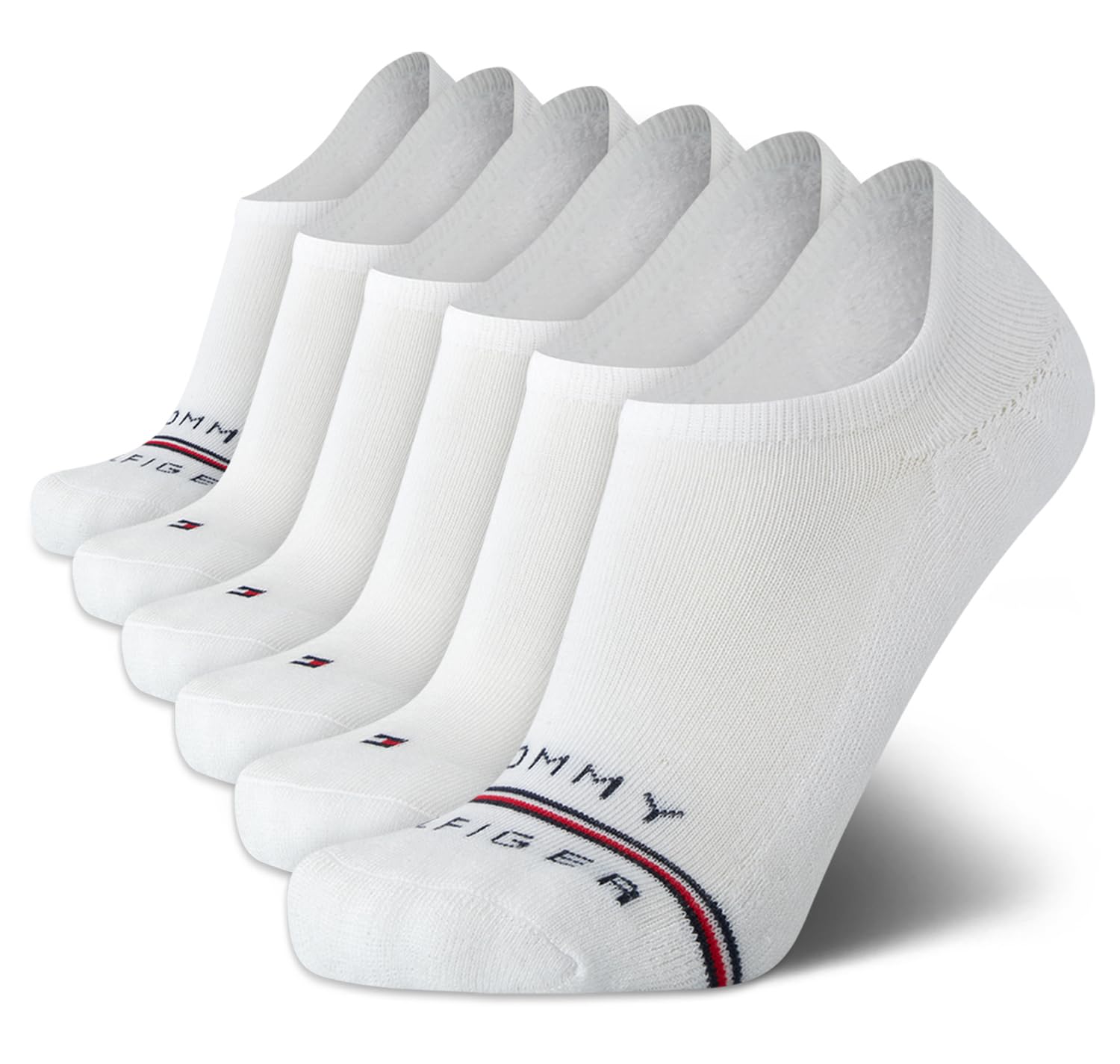 Tommy Hilfiger Men's Athletic Socks - Cushion Sport Liners (6 Pack)