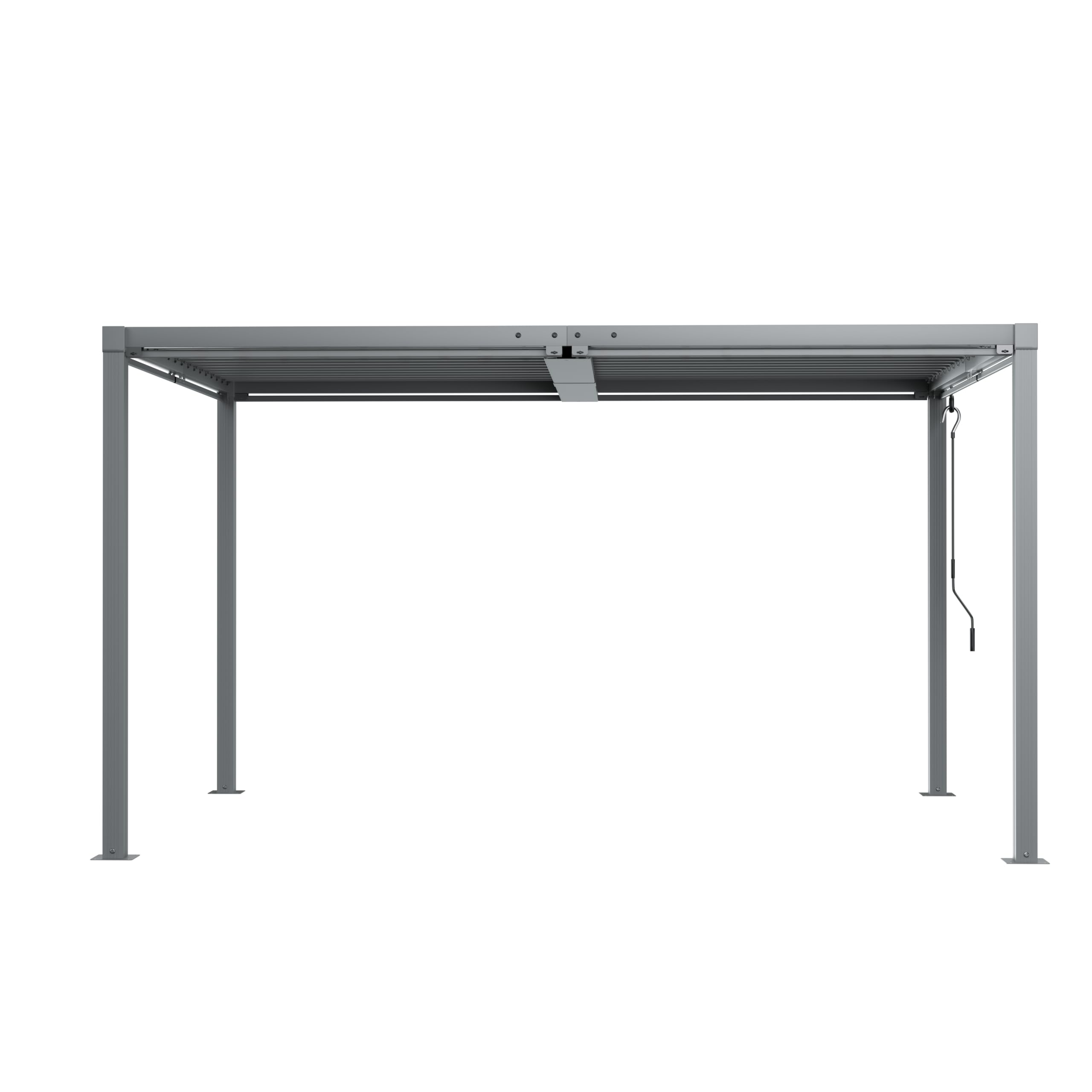 View 1 of **4 boxes**SAILARY Louvered Pergola 10' x 13' Outdoor Pergola with Wind-Resistant Thickened Frame, Aluminum Patio Pergola with Adjustable Louvers Roof, Hardtop Gazebo for Deck, Garden, Backyard, Gray