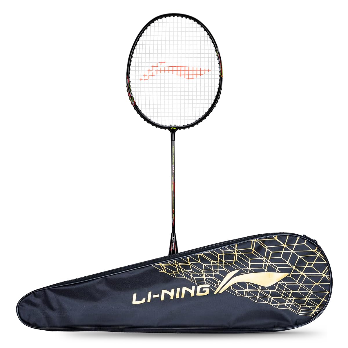 Li-Ning Mega Power Badminton Racquet with Smash Power Frame with Free Full Cover Li-Ning Mega Power Badminton Racquet with Smash Power Frame with Free Full Cover