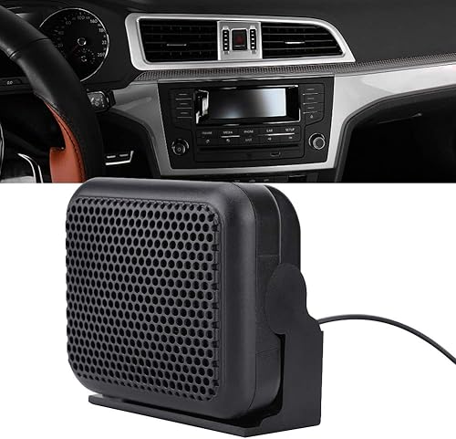Miniatura 3 de NSP-100 Mini altavoz externo, micrófono de radio móvil con altavoces de 3 W para radios Kenwood Yaesu ICOM Jamón coche, dimensiones 3.150 x 2.835 x