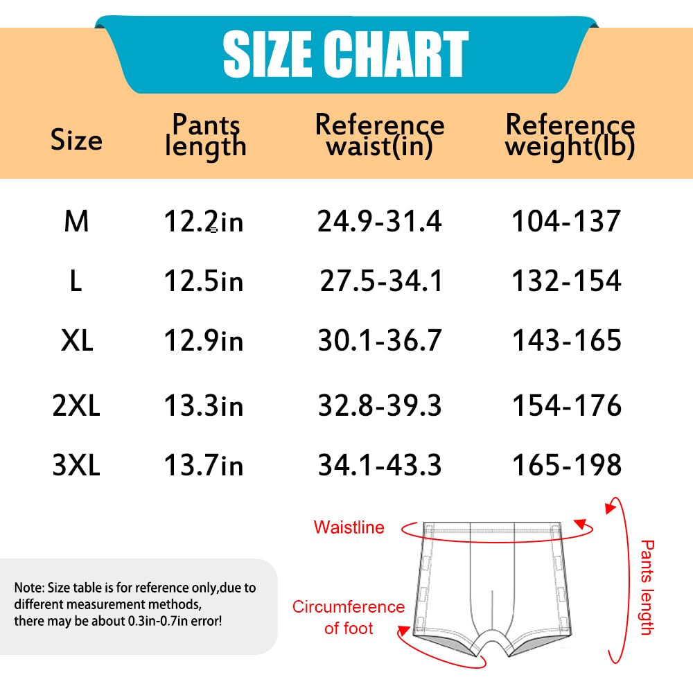 BOYUDZLTD 3 Pack Post Surgery Shorts for Men, Tear Away Shorts, Post Surgery Underwear, Disabled Adaptive Underwear (US, Alpha, Large, Regular, Regular, Brown)