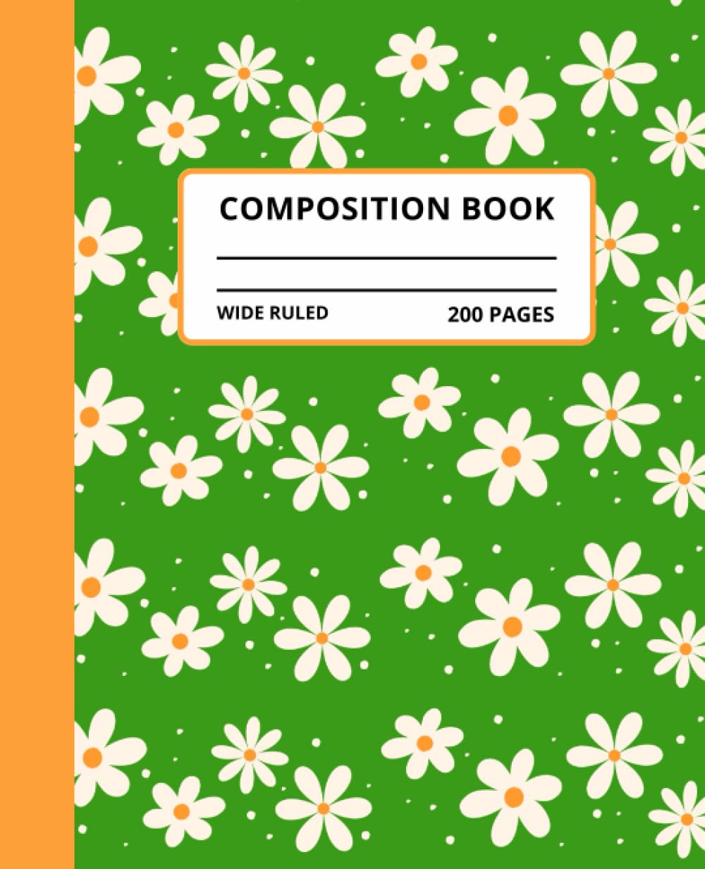 Back2School:Composition Notebook: Cute Flower Notebook