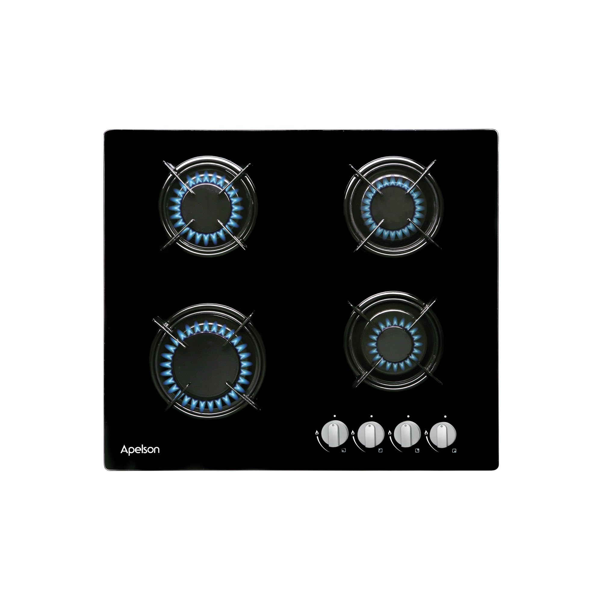 APELSON ACGI 4060 BK Incasso Gas Nero piano cottura