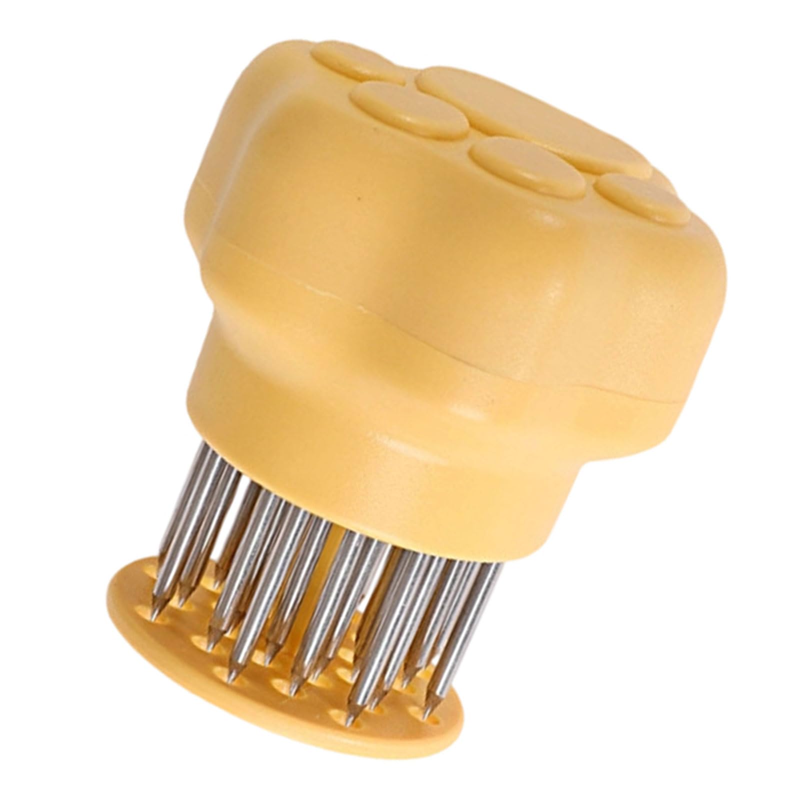 Kalttoy Stainless Steel and ABS Cats Meat Tenderizer Kitchen Tenderizing Tool for Pork Barbecue Accessories Meat Tenderizer Needle
